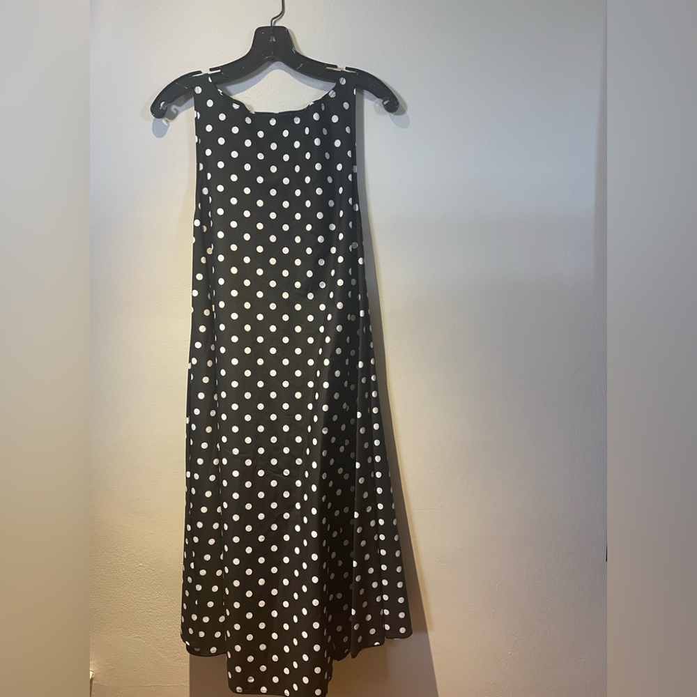 A- Line Dress Polka Dot Dress